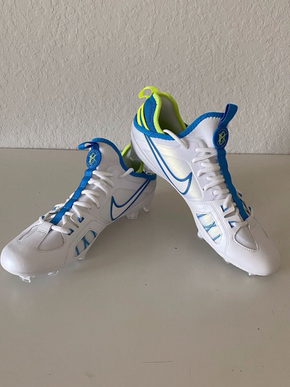 Nike Huarache 9 Varsity LAX SE Lacrosse Cleats FZ3620-100 Men's Size 11.5